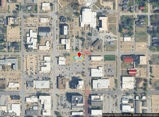15 E 10Th St, Shawnee, OK Parcel Map