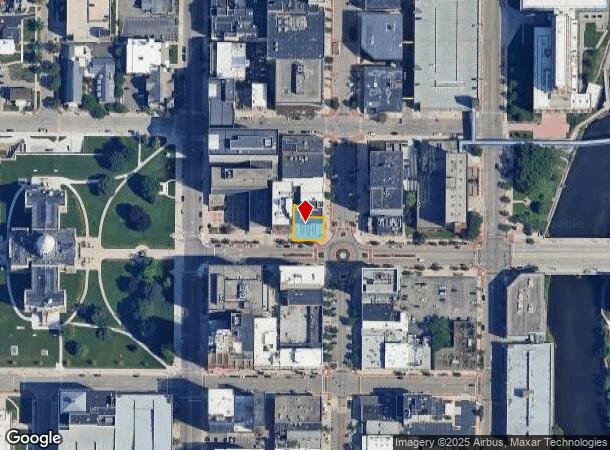  101 N Washington Sq, Lansing, MI Parcel Map