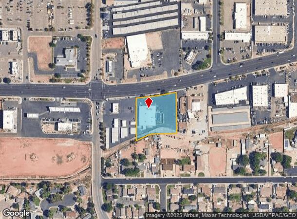 1469 W Sunset Blvd, Saint George, UT Parcel Map