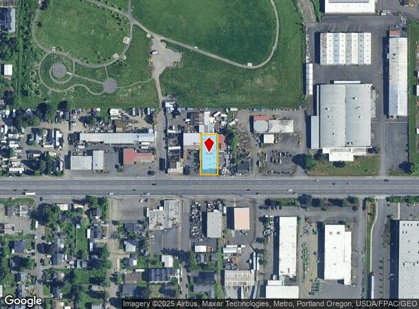 7533 Ne Lombard St, Portland, OR Parcel Map