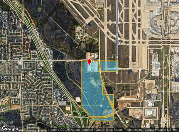 1 Dfw Airport Fwy, Euless, TX Parcel Map