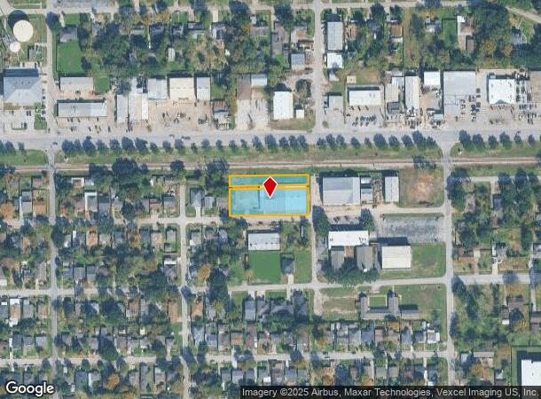 10611 Palestine St, Houston, TX Parcel Map