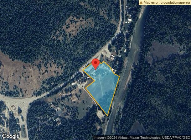  21428 Coeur Dalene River Rd, Wallace, ID Parcel Map