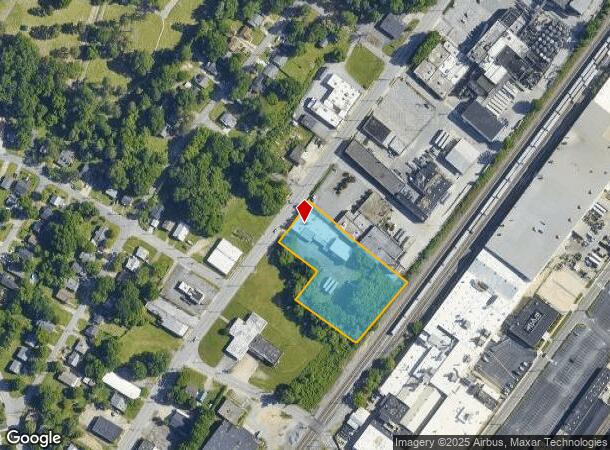  1901 W English Rd, High Point, NC Parcel Map