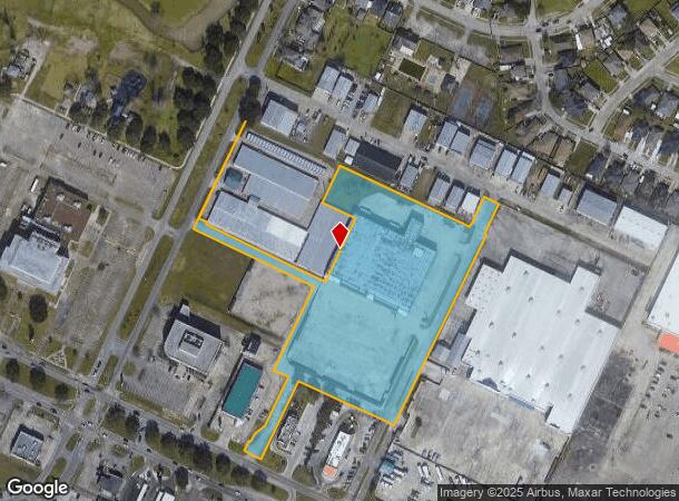 8315 W Judge Perez Dr, Chalmette, LA Parcel Map