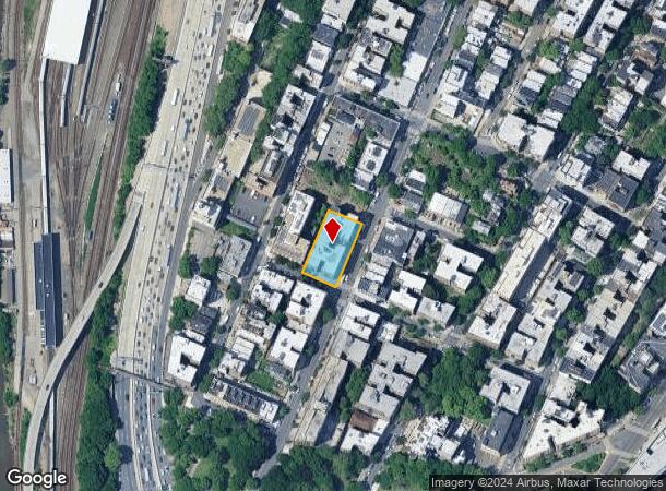  155 W 162Nd St, Bronx, NY Parcel Map