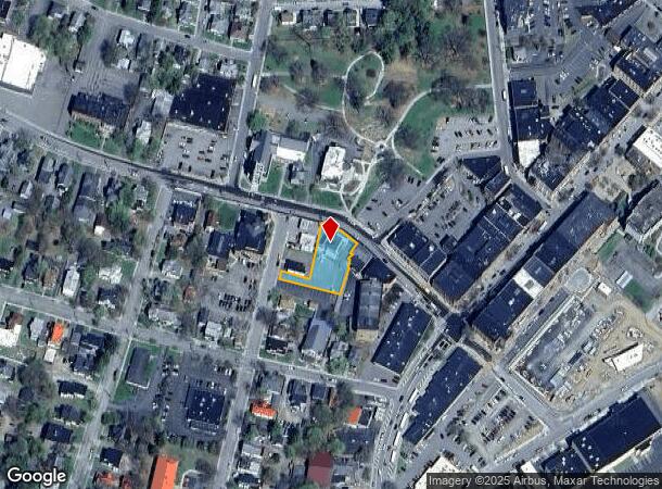 61 Chestnut St, Oneonta, NY Parcel Map