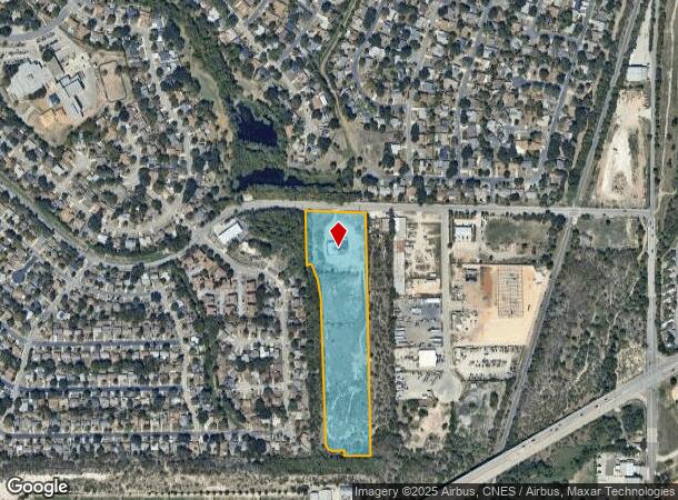  5122 Leonhardt Rd, San Antonio, TX Parcel Map