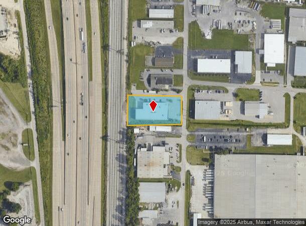  3251 Industrial Pky, Jeffersonville, IN Parcel Map