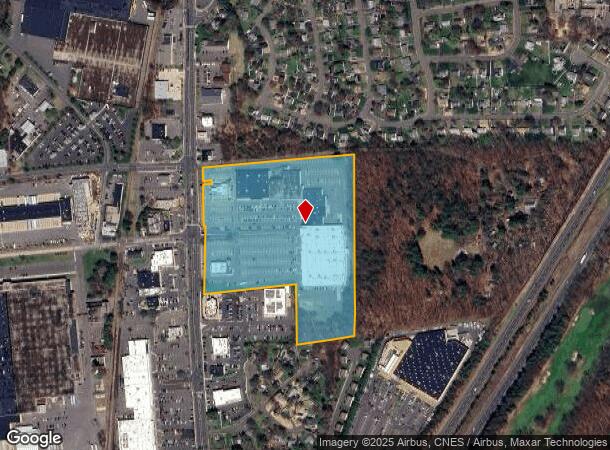  825 Queen St, Southington, CT Parcel Map