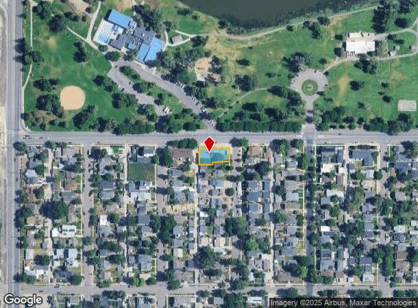  4900 W 46Th Ave, Denver, CO Parcel Map