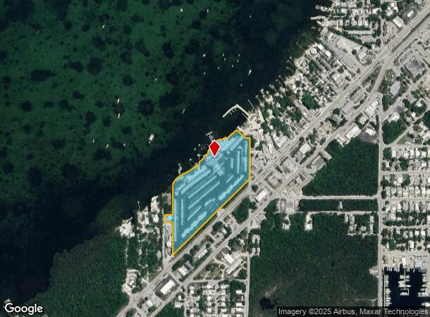 99010 Overseas Hwy, Key Largo, FL Parcel Map