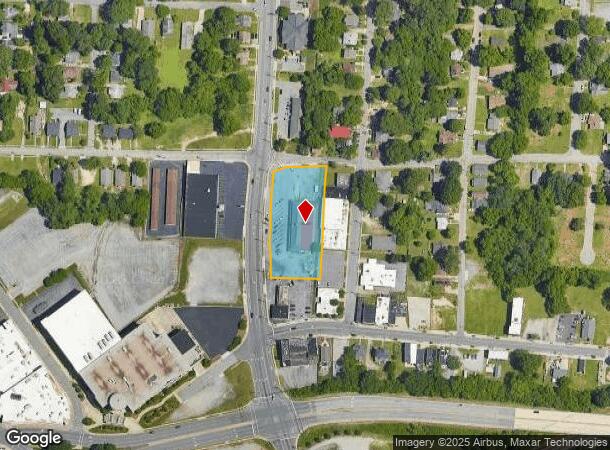  220 N Centennial St, High Point, NC Parcel Map