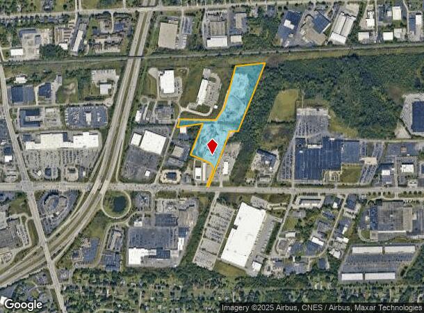  1260 Jefferson Rd, Rochester, NY Parcel Map
