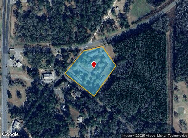  1800 E Texas Hill Rd, Monticello, FL Parcel Map