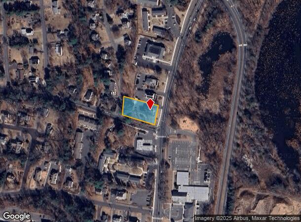  961 Hopmeadow St, Simsbury, CT Parcel Map