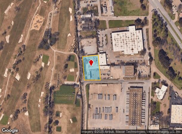  7700 Brookhollow Rd, Dallas, TX Parcel Map