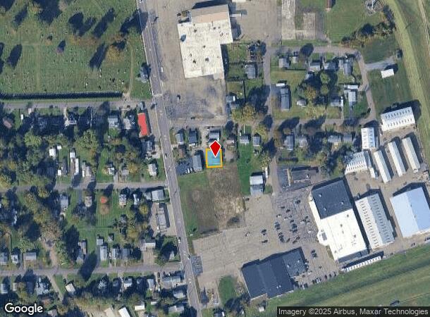 2 1/2 Wicks Blvd, Corning, NY Parcel Map