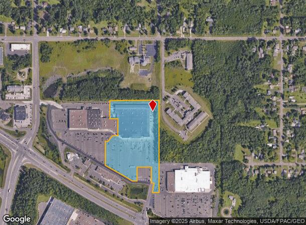 801 W Central Entrance Ave, Duluth, MN Parcel Map