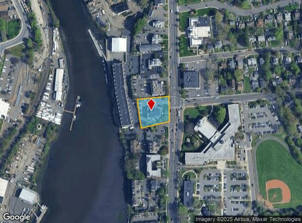  124 East Ave, Norwalk, CT Parcel Map