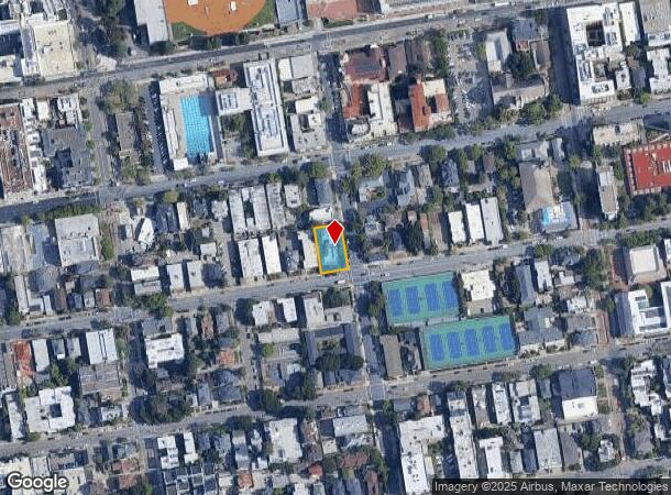  2372 Ellsworth St, Berkeley, CA Parcel Map