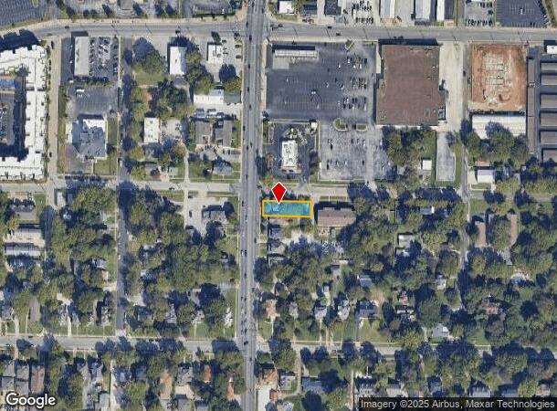  302 S National Ave, Springfield, MO Parcel Map