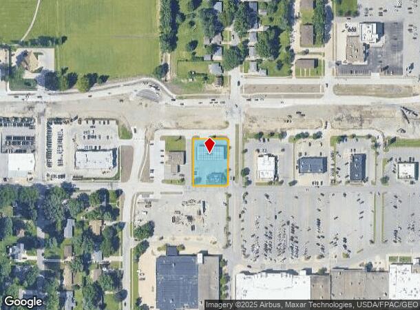 6527 University Ave, Cedar Falls, IA Parcel Map