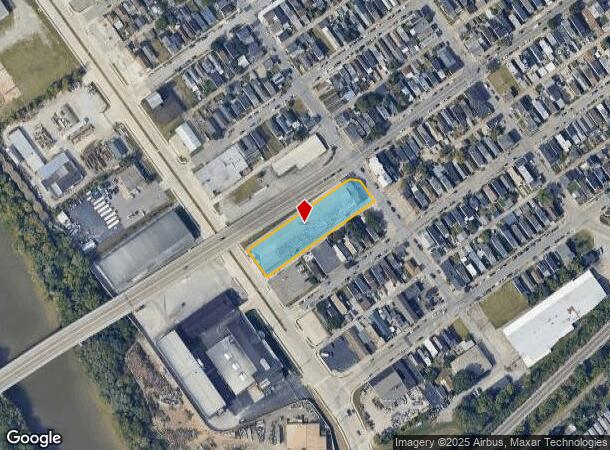  1102 Brighton St, Newport, KY Parcel Map