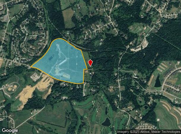  555 Sugar Camp Rd, Venetia, PA Parcel Map