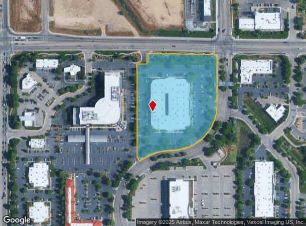  3587 E Overland Rd, Meridian, ID Parcel Map