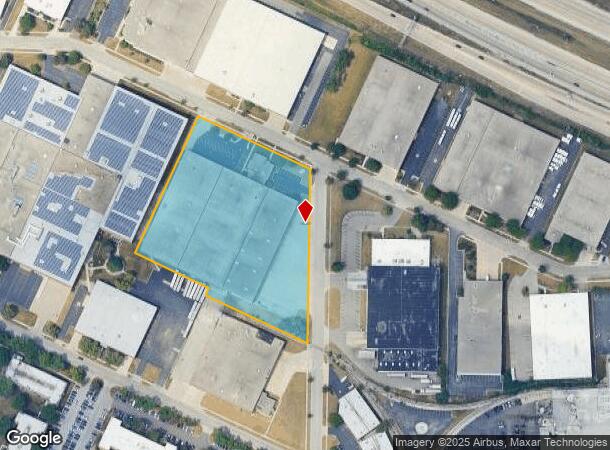  1640 Glenlake Ave, Itasca, IL Parcel Map