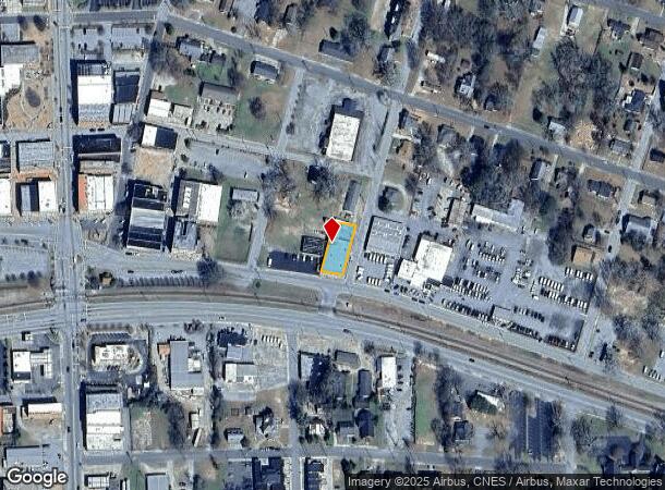 Woodrow St, Clinton, SC Parcel Map