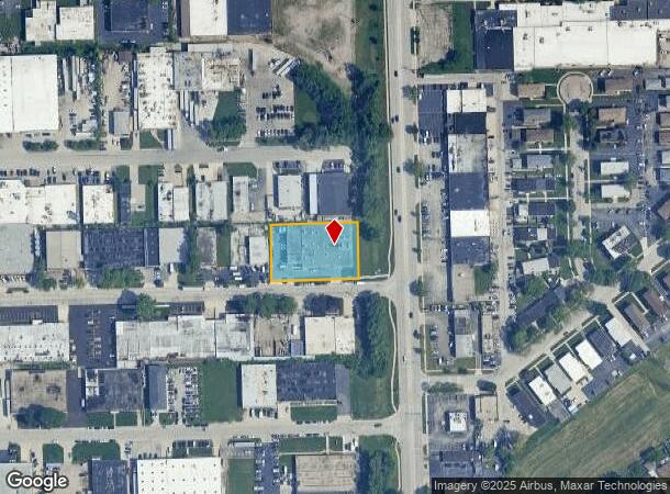 12 W Interstate Rd, Addison, IL Parcel Map