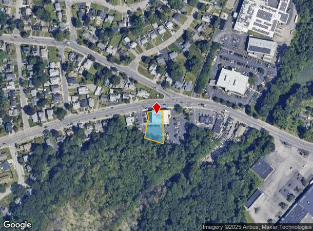 1091 Central Ave, Pawtucket, RI Parcel Map