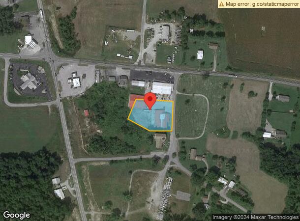  1010 W Rock Quarry Rd, Clarkrange, TN Parcel Map