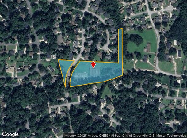  150 Angie Dr, Taylors, SC Parcel Map