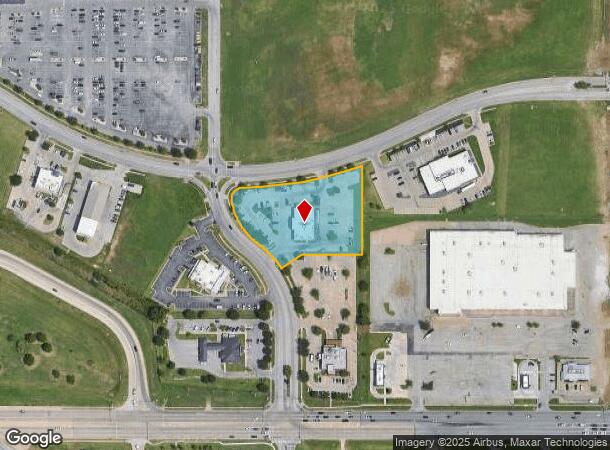  1151 N 20Th St, Broken Arrow, OK Parcel Map