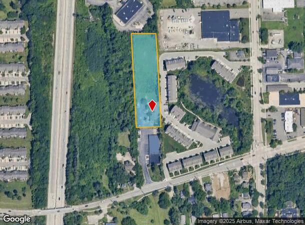  2610 W Liberty St, Ann Arbor, MI Parcel Map