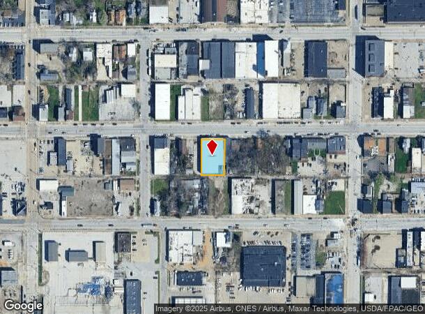 1011 W 3Rd St, Davenport, IA Parcel Map