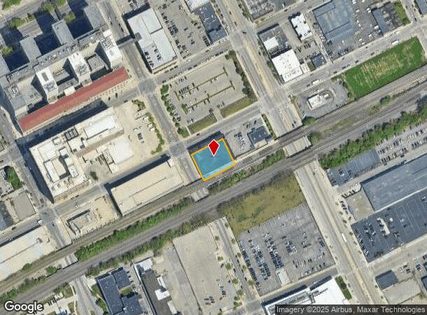 65 W Baltimore St, Detroit, MI Parcel Map