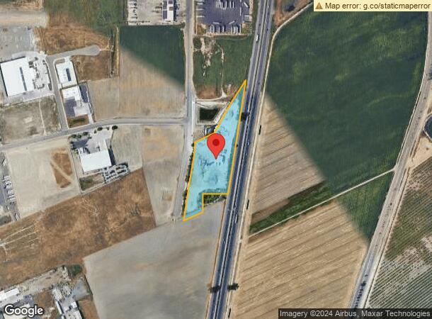  3500 S Blackstone St, Tulare, CA Parcel Map