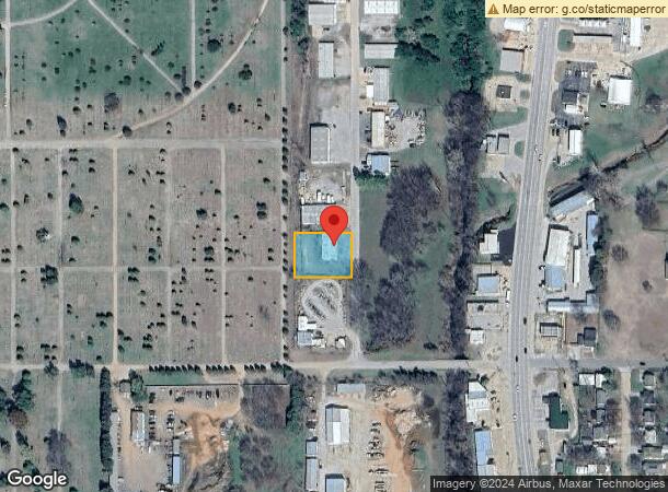  625 S Industrial Ave, Duncan, OK Parcel Map