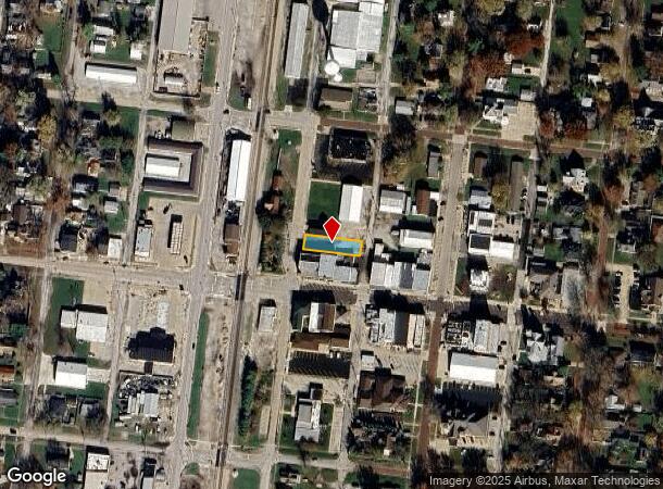 N Oak St, Arcola, IL Parcel Map