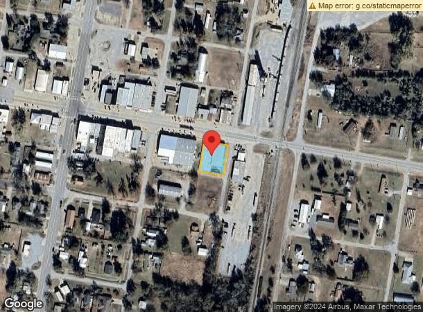  105 W Main St, Minco, OK Parcel Map