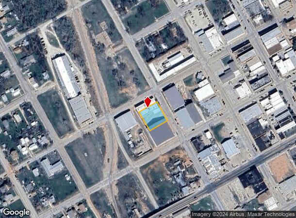  311 Ash St, Sweetwater, TX Parcel Map