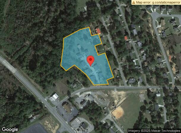  21 Sixth St, Hawkinsville, GA Parcel Map