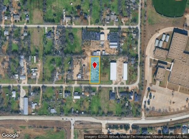  1109 Dan Gould Dr, Arlington, TX Parcel Map