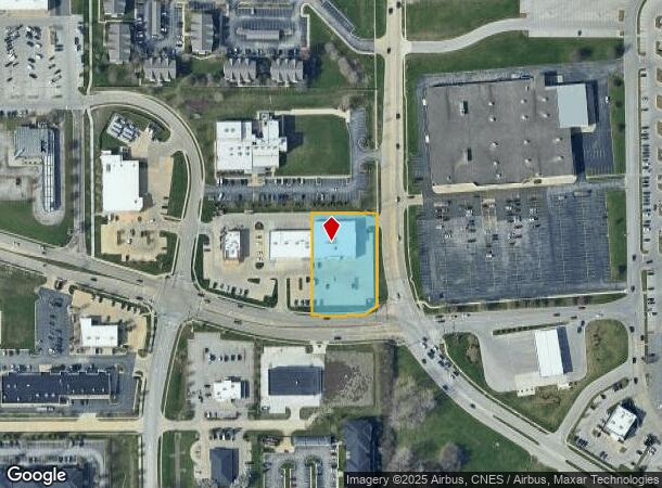  402 W Town Center Blvd, Champaign, IL Parcel Map
