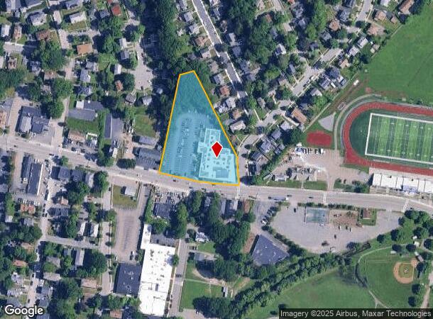  335 Chandler St, Worcester, MA Parcel Map