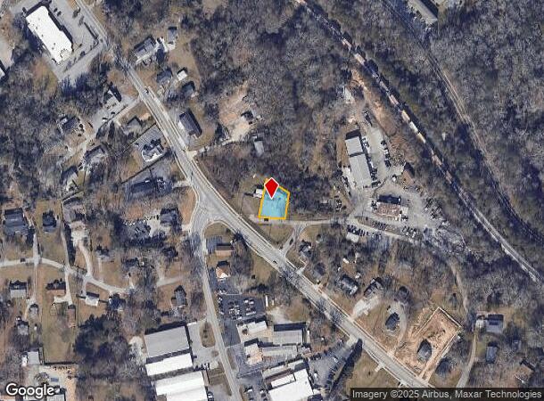  1088 Vaughn St Se, Conyers, GA Parcel Map